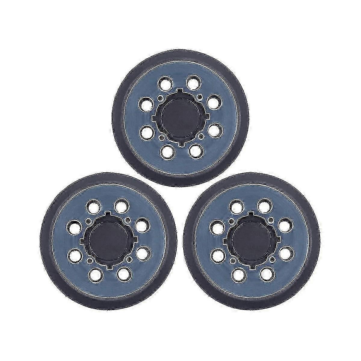 3pcs Almofada de Apoio 5 Polegadas Lixamento 8-furos Gancho e Loop Sander Parte Para Dwe6423 N32