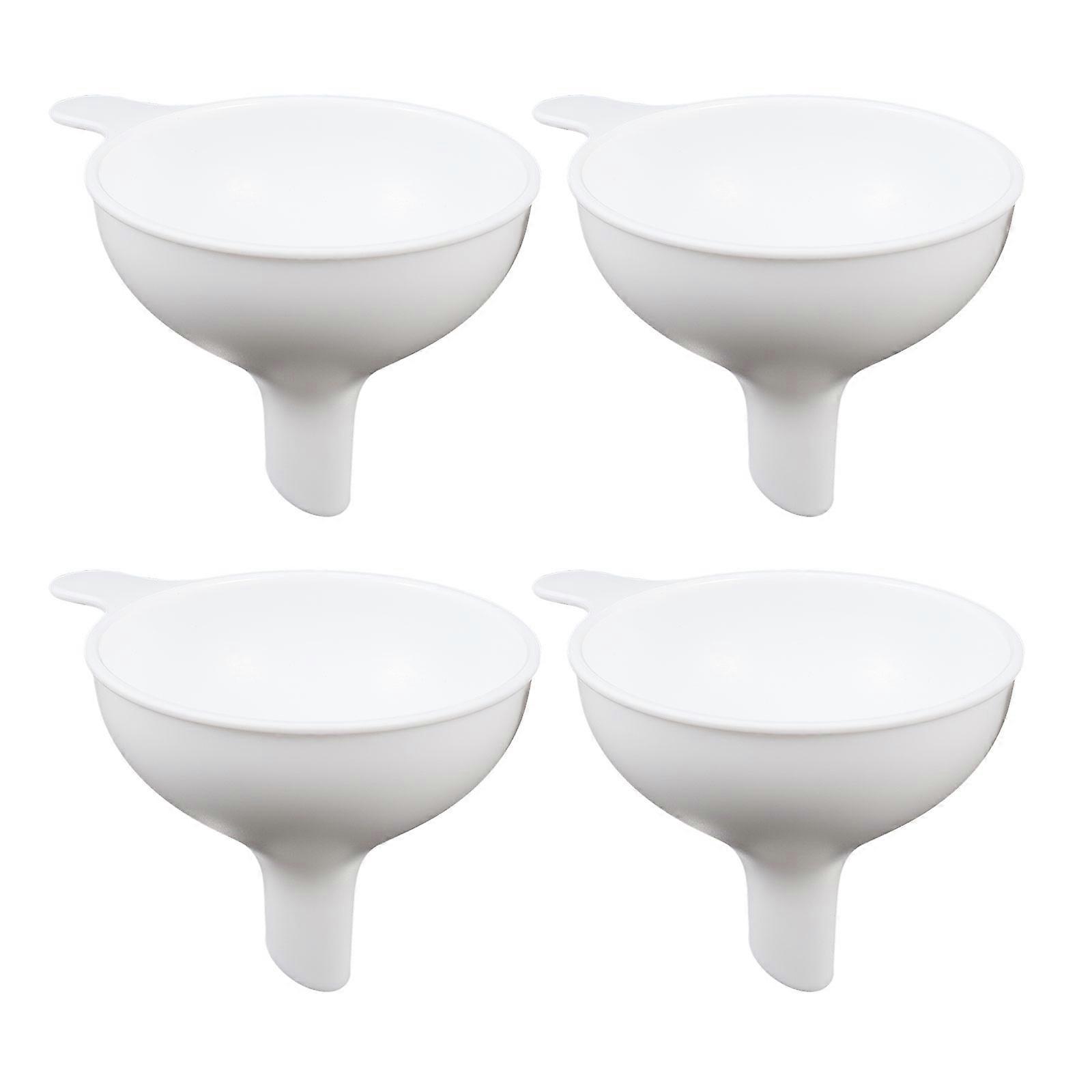 Oil Funnel Funnel Oil 9.7X7CM Water Filtering Kitchen Use 4Pcs