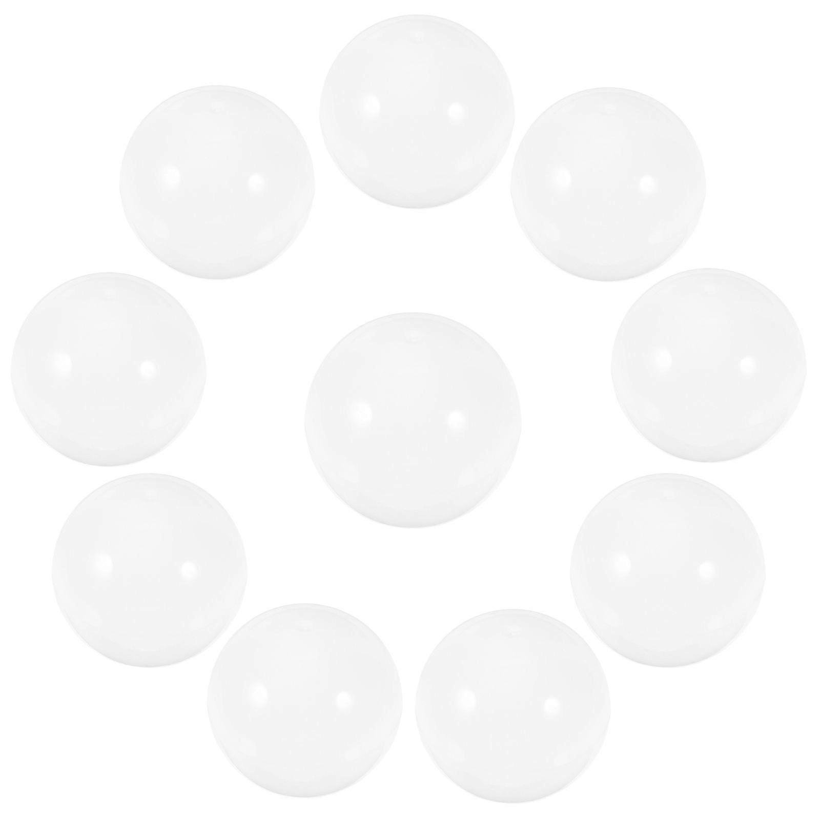 50pcs Empty Balls Capsules Vending Machine Plastic Capsules Fillable Balls Round Capsules