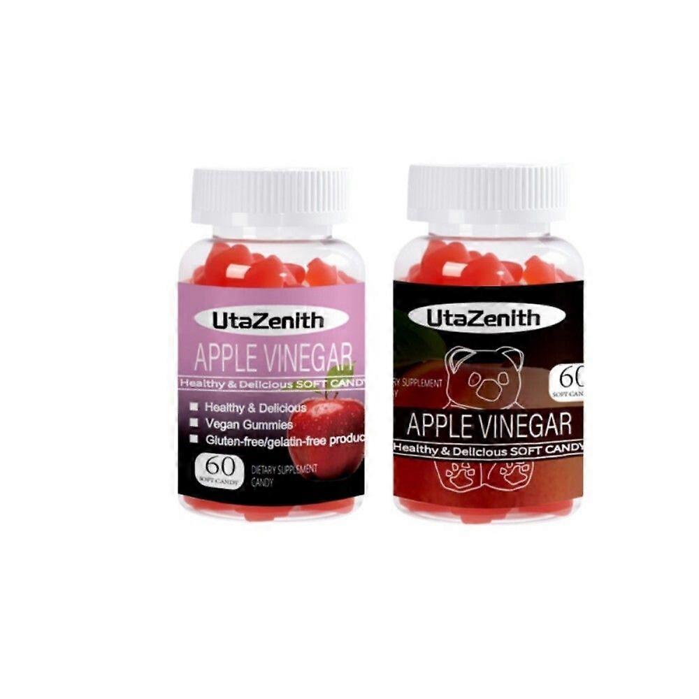 Apple Cider Vinegar Gummies, 2 per day, Health Supplement, Combination Pack