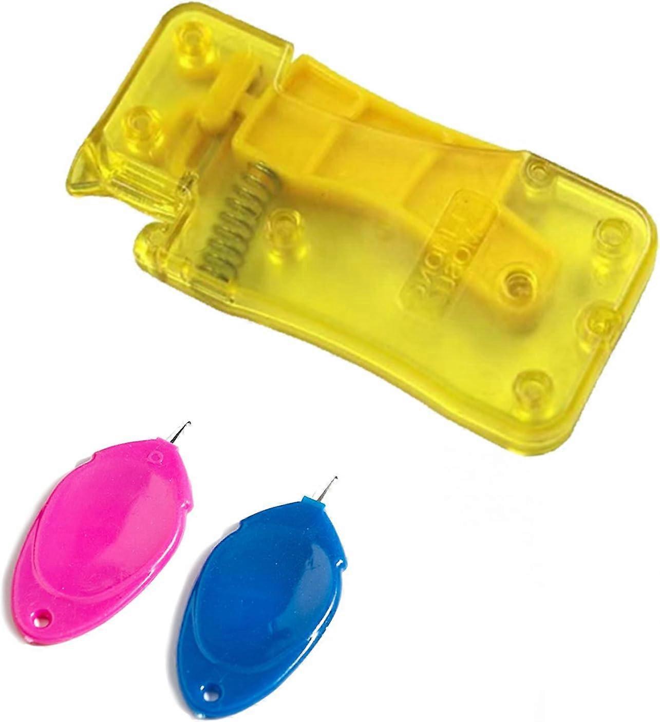 Pcs Needle Threaders - Easy Threader Tool Set - Automatic Needle Threader - Self-Thread Guide - Plastic Sewing Accessories - Quick Needle