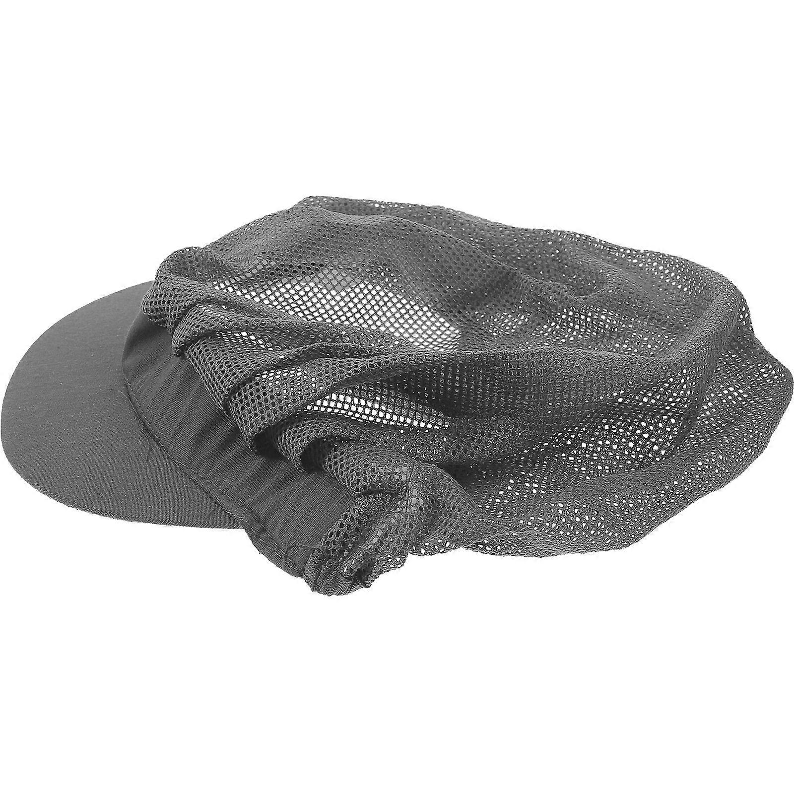 Comfortable Chef Hat Ergonomic Design Cap for Restaurants Cafes Catering Events Grey