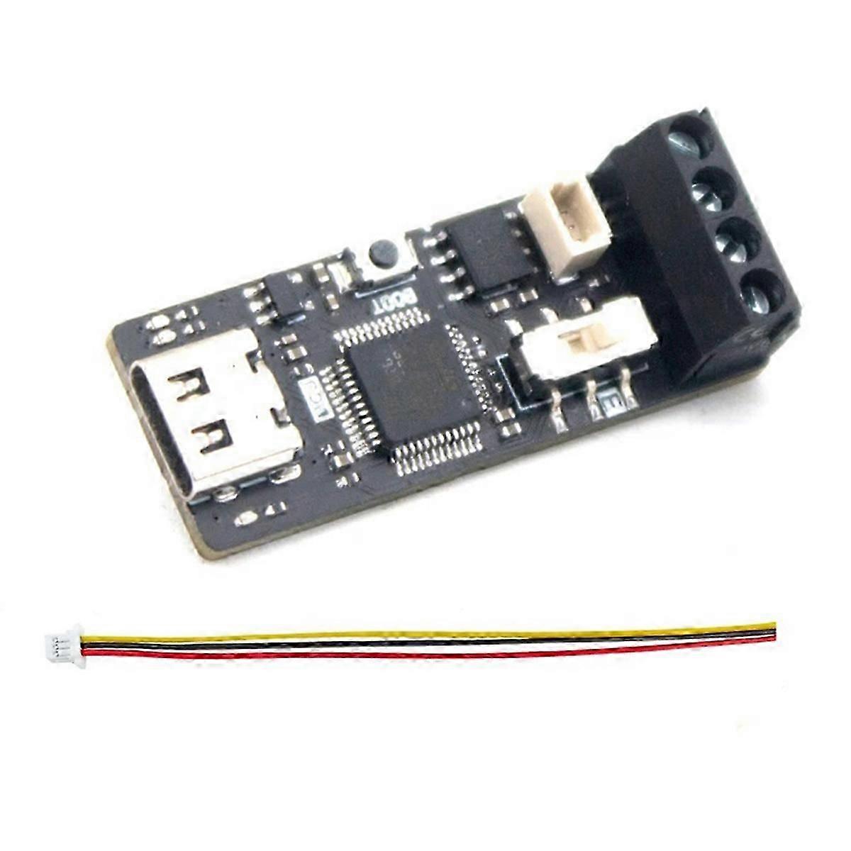Module USB vers CAN Débogueur CANable PCAN Outil de débogage de bus CAN pour Linux Win10 11 TYPE-C Debug Softw