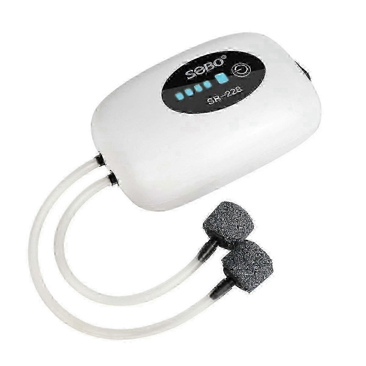 2024 New Models Rechargeable Oxygen Pump, Portable Oxygen Pump for Aquaculture, Small Oxygenator for Fishing