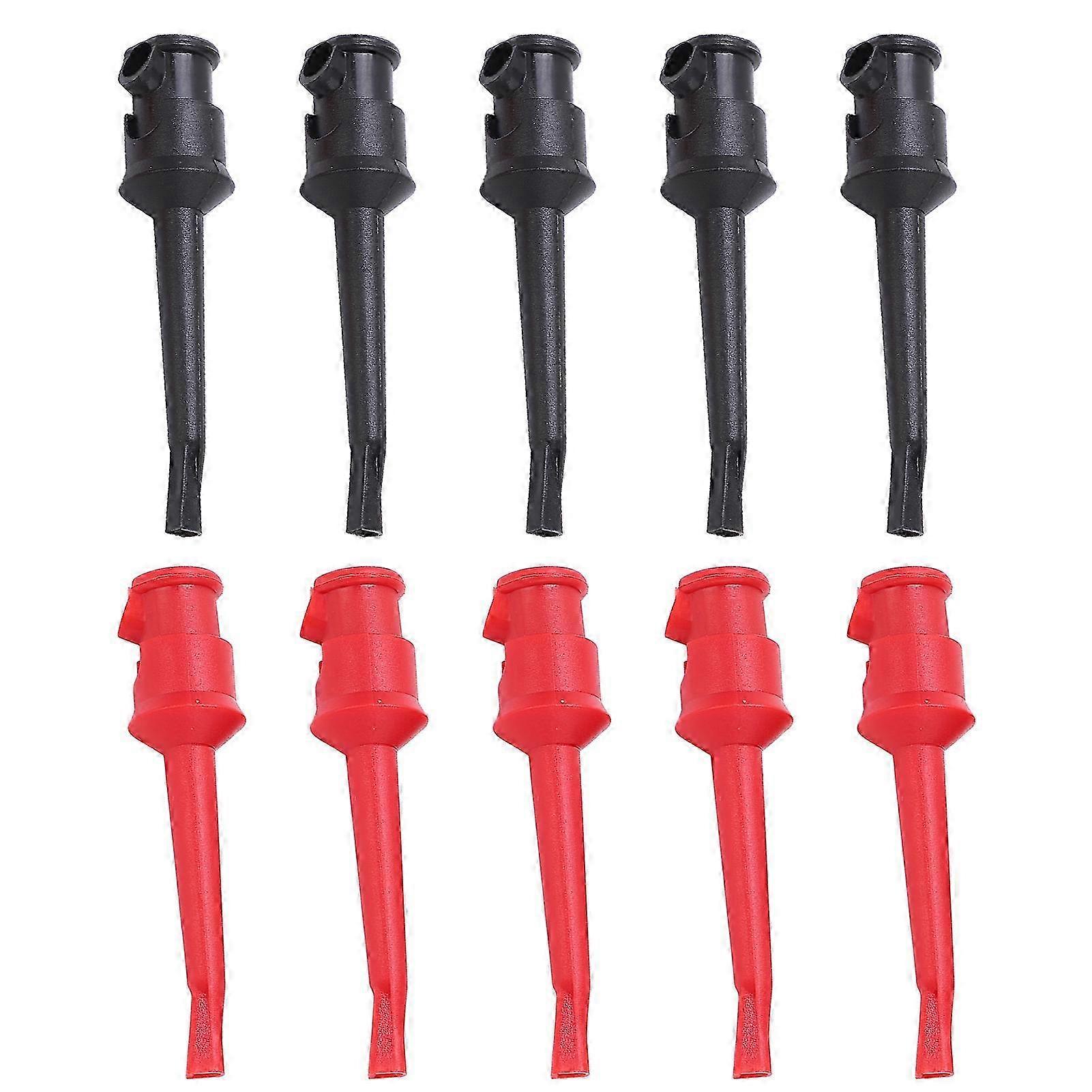 5 Sets Test Hook Welding Type Multimeter Mini Grabber Clips for Circuit Testing