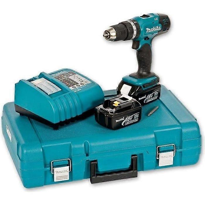 MAKITA Perceuse à percussion DHP453RFE 2x18V Li