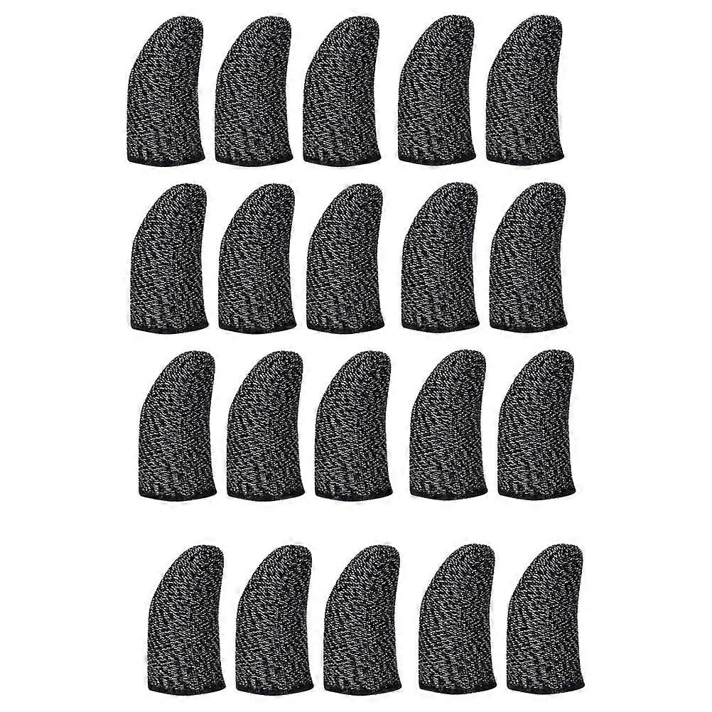 20pcs Breathable Sweatproof Finger Sleeves for Mobile Gaming – Comfortable Finger Covers to Enhance Gameplay Performance on All Devices