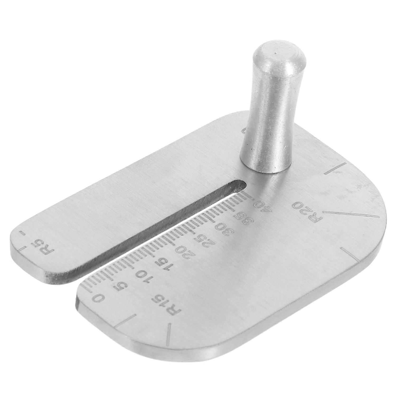 Punching Aid Stainless Steel For Leather Processing, Leather Punching Tool Model 1