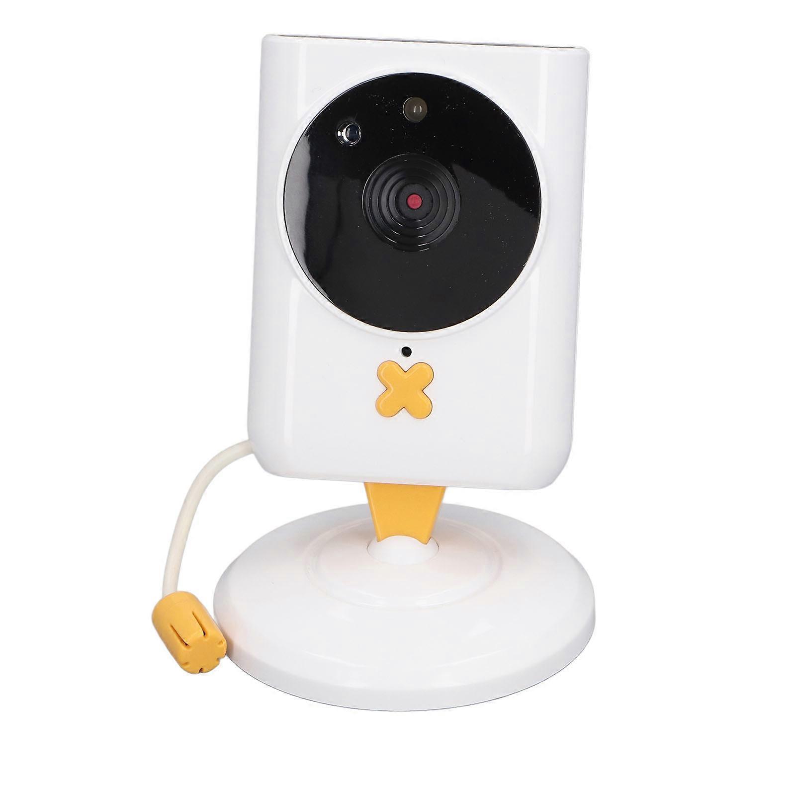 Baby Monitoring Camera 2 Way Talk Sound Activated 2.4 Inch Display Infant Camera With Night Vision 100‑240V EU Plug