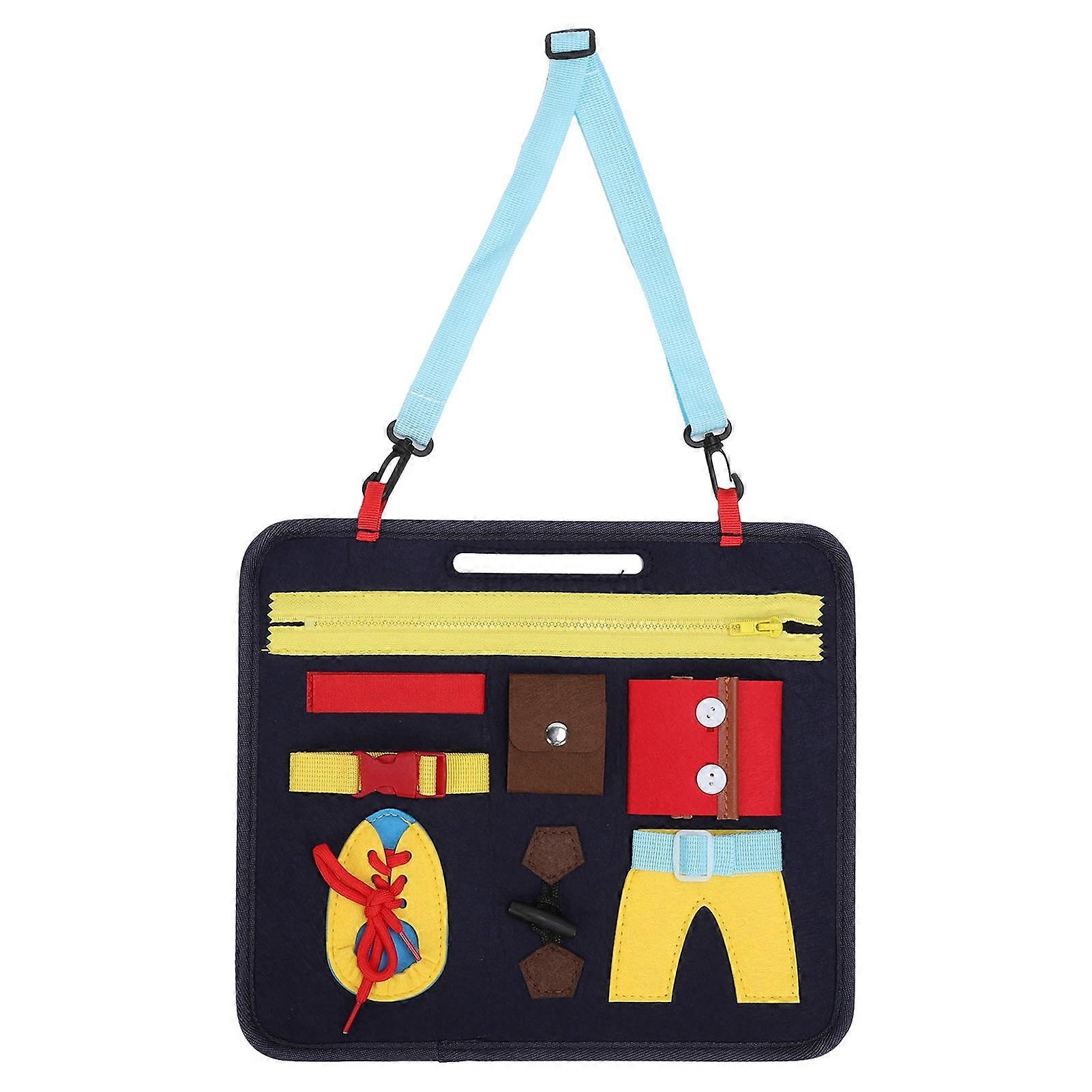 Sensory Activities Practical Multifunction Sensory Activities Pad Blanket with Hanging Lanyard
