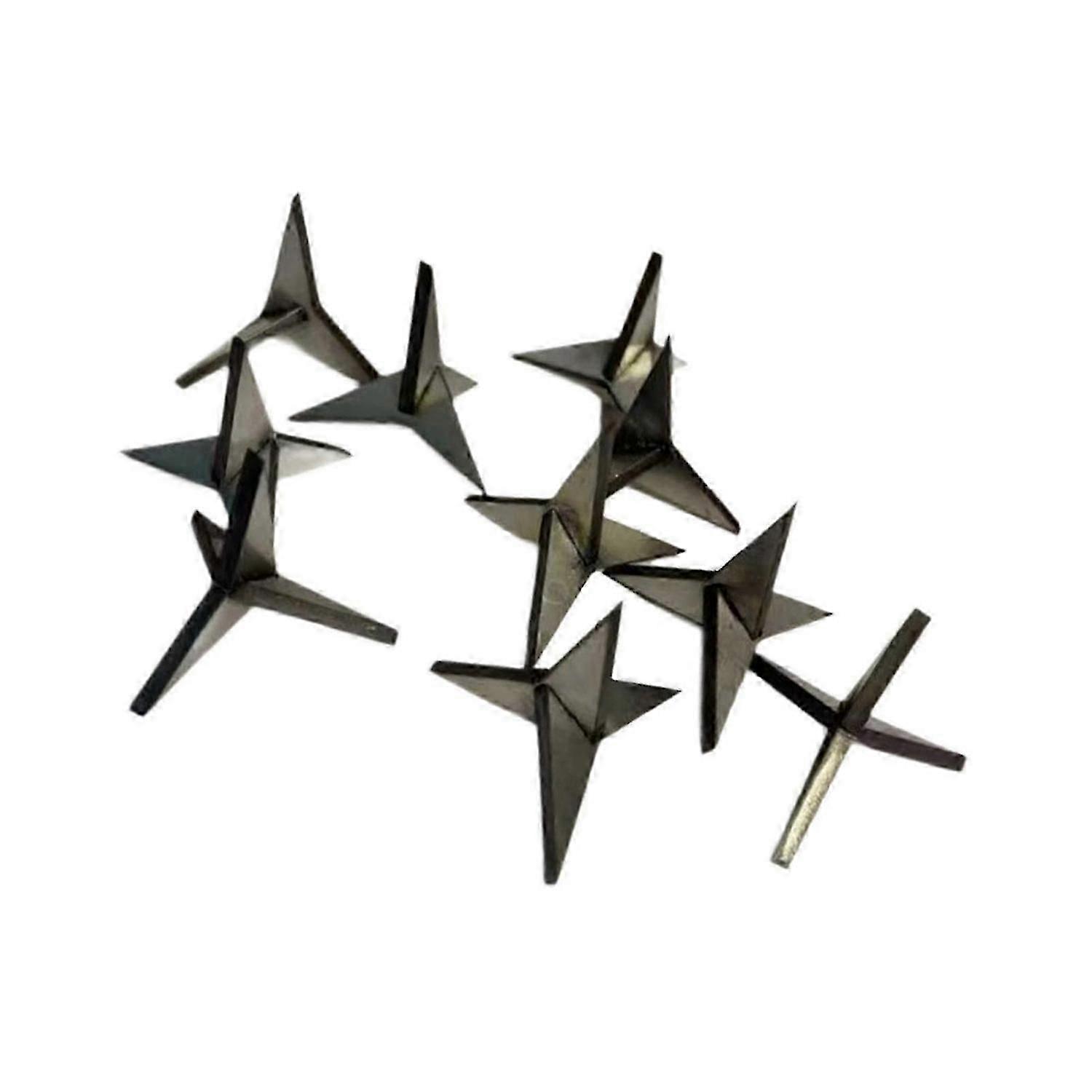 30pcs Triangle Tire Nails High Strength Practical Easy Installation for Car Tire Application 2.5cm Size