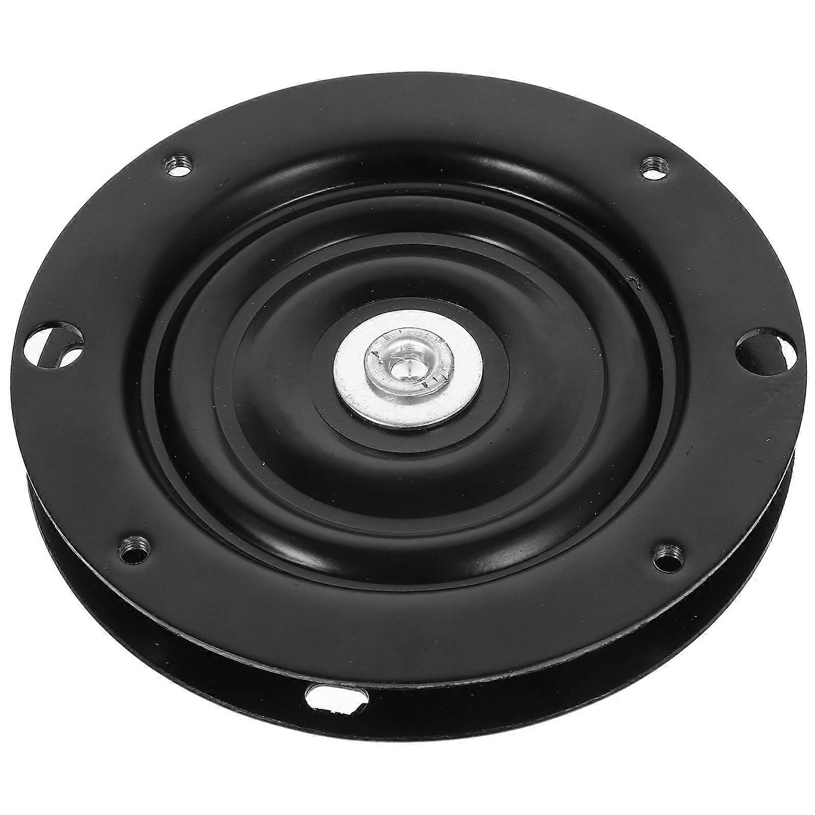 Boat Seat Swivel Mount Removable 360 Degree Rotation Furniture Accessory 6 Inch Diameter Steel 1Pack