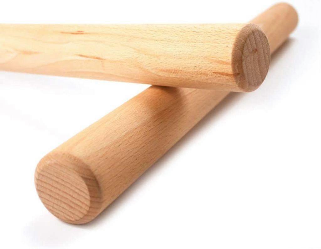 Rolling pin for baking | Eco-friendly French rolling pin | Rolling pin for dough, cakes, cookies, etc. | Pizza roller made of European beech
