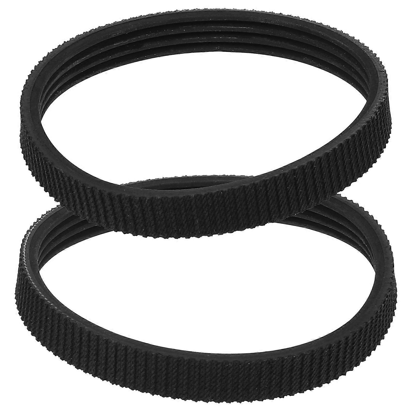 Rubber Drive Belt Set for Electric Planer – Durable, Efficient Woodworking Accessory, 2pcs, User Friendly for Planer Repair and Woodworking