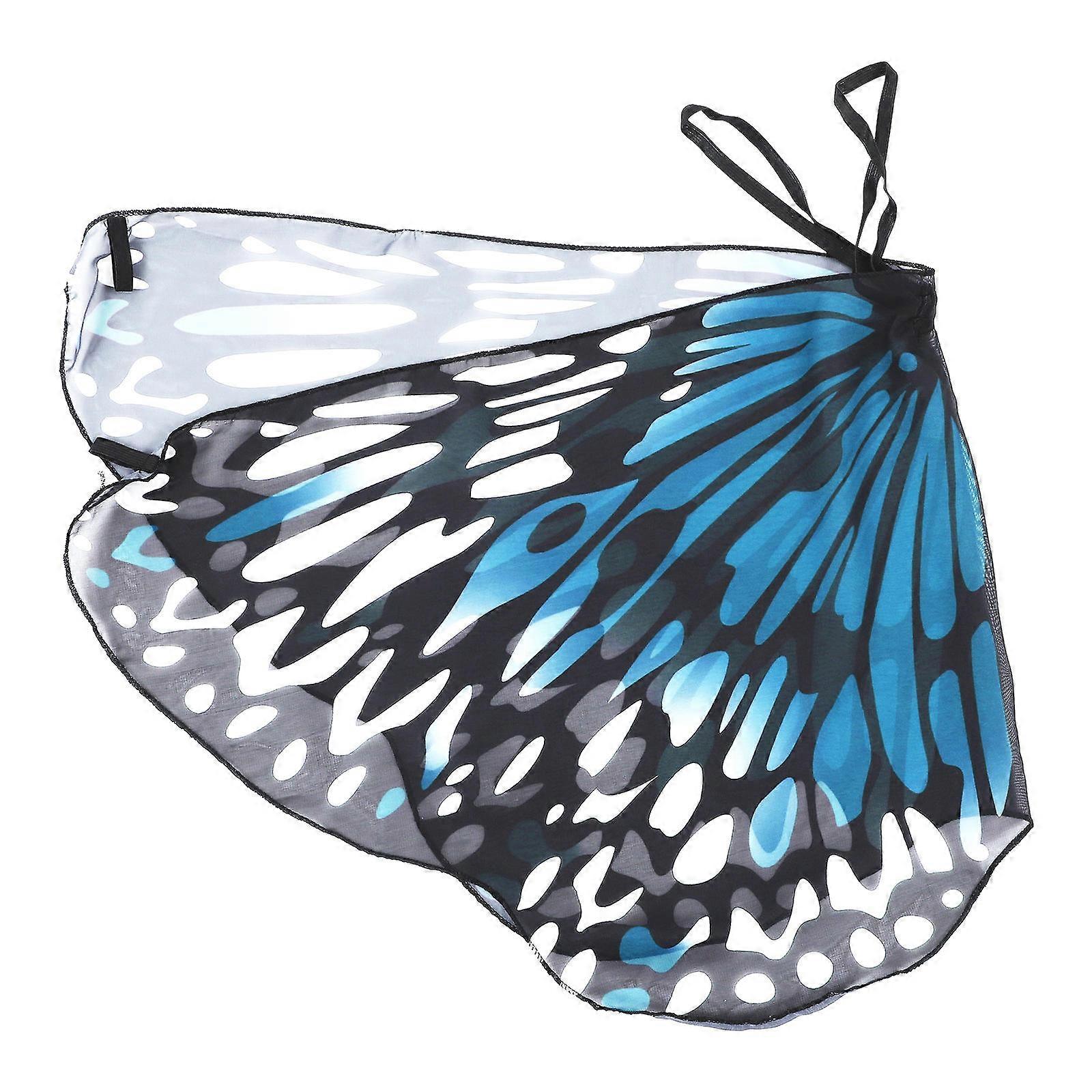 Wing Shawl Costume for Girls Elegant Beach Shawl Halloween Scene Dressing 115X46CM 1Pcs