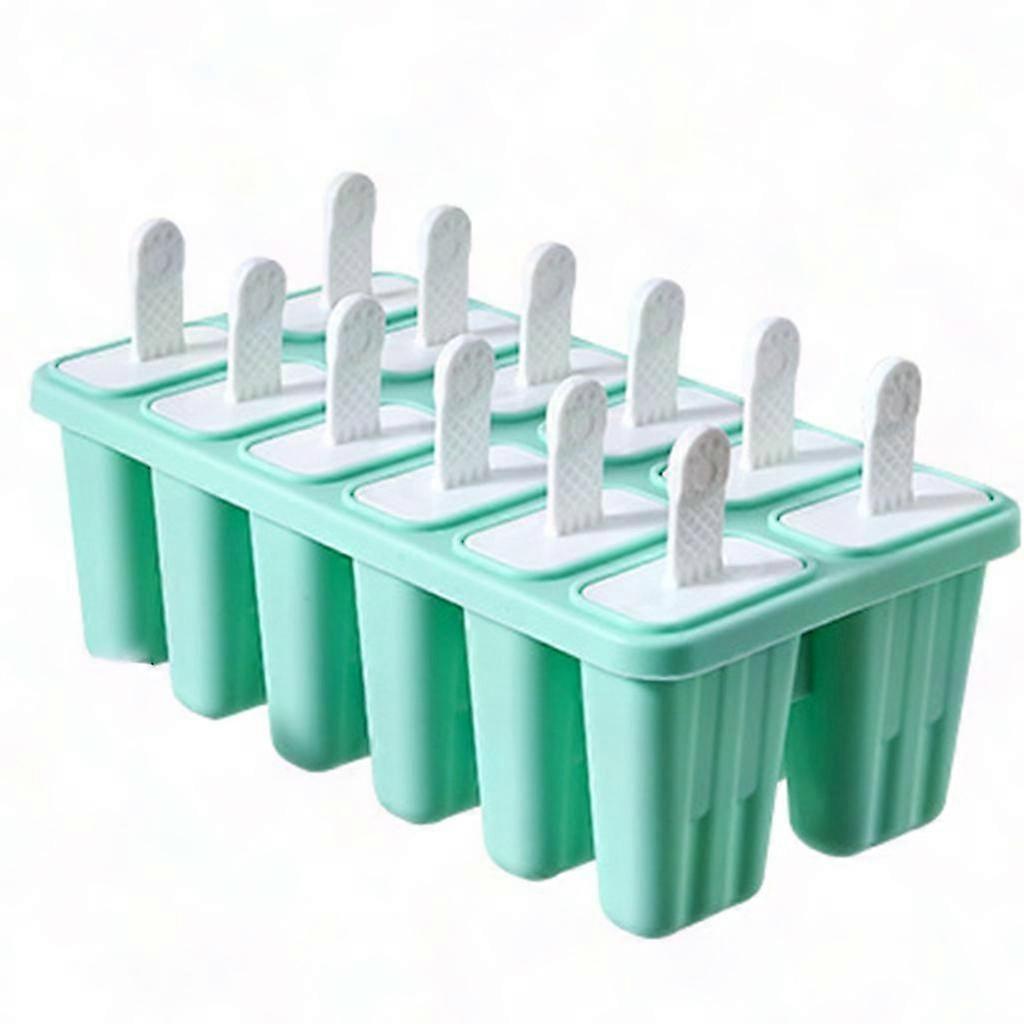 DIY Reusable Ice Mold Rectangle Lattice Popsicle Maker Tool for Kitchen