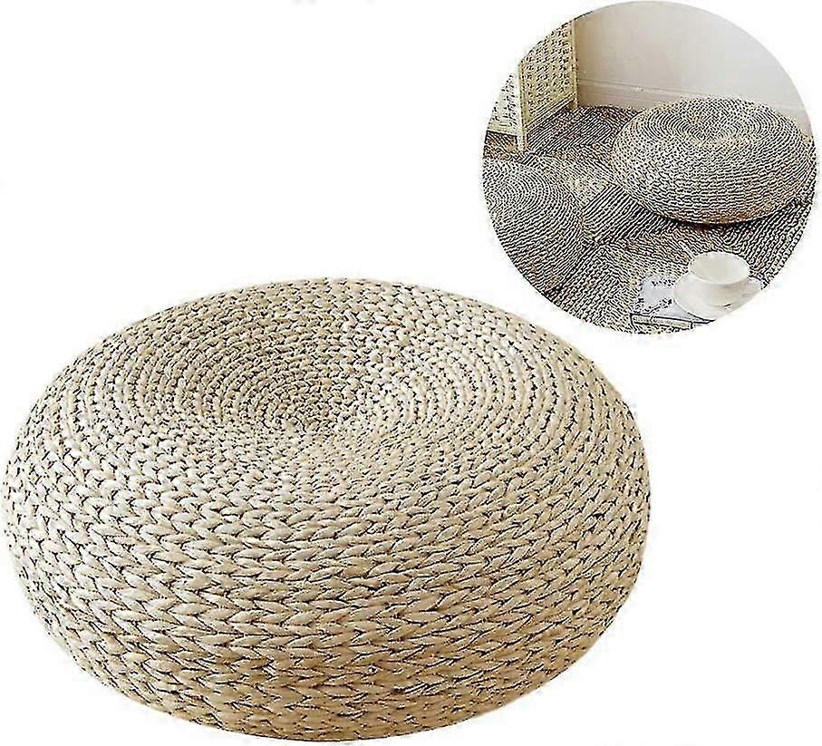 Halmgressvevd pute for bay futon komfortabel polstring