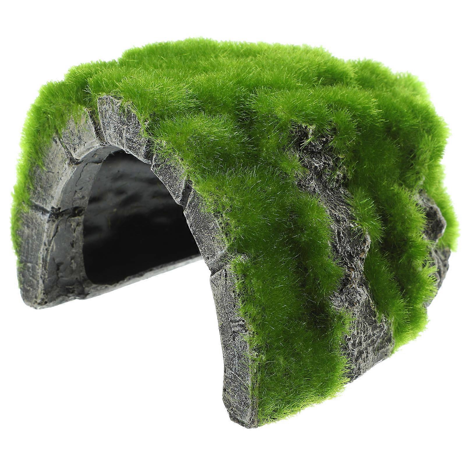 Climbing Ramp Turtle Basking Platform For Reptile Lovers 13X10.5X8CM Resin Material Aquarium Decor Playing 1Set