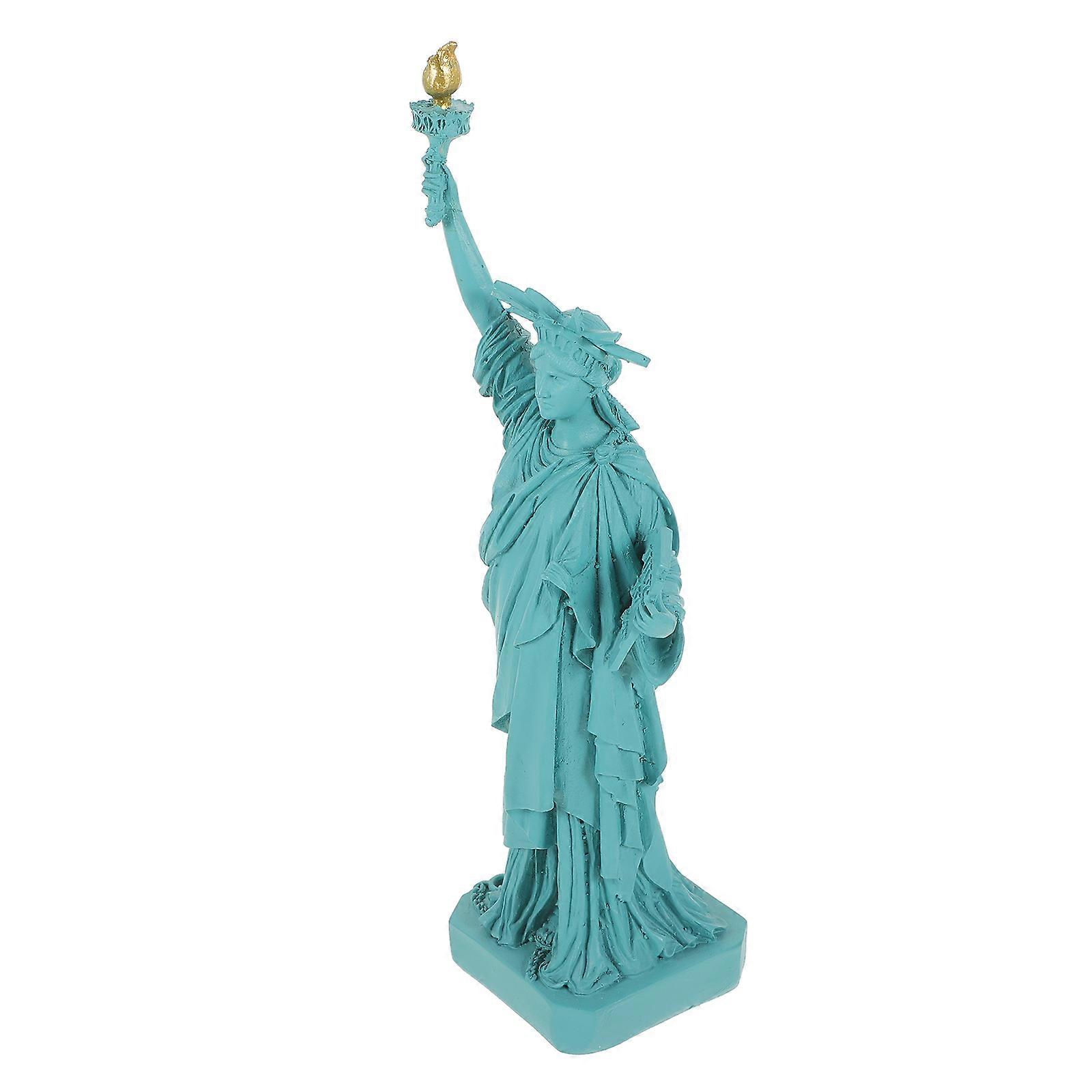 Mini Statue of Liberty Desktop Ornament Resin Craft Decor Creative Statue of Liberty Statue