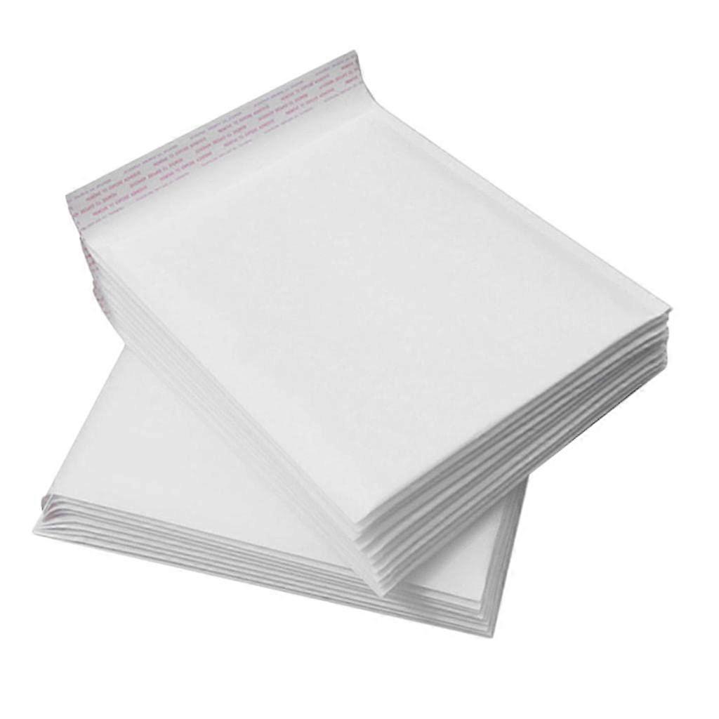50 Bubble Filled Envelopes Self Seal Mailing Bags White 12 x 18 cm