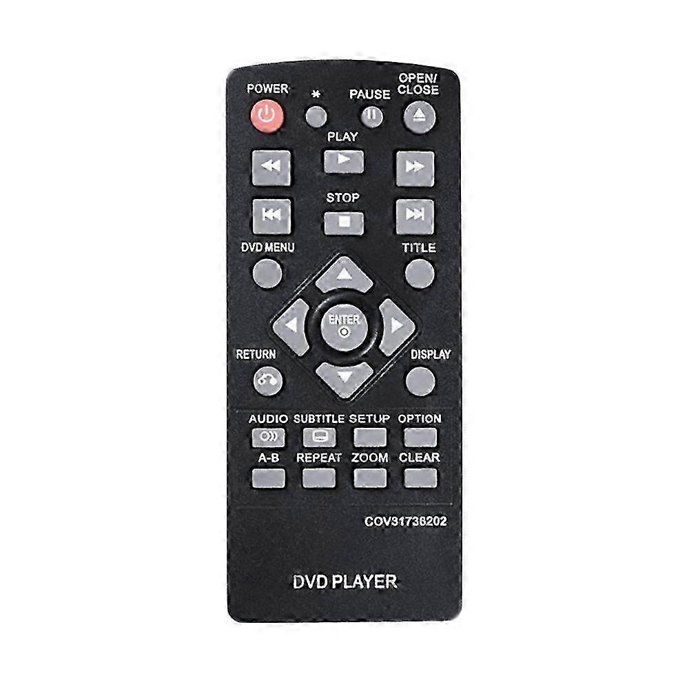 Universal DVD Player Remote Control for DP132NU and DP132 Models, Replacement Accessory COV31736202