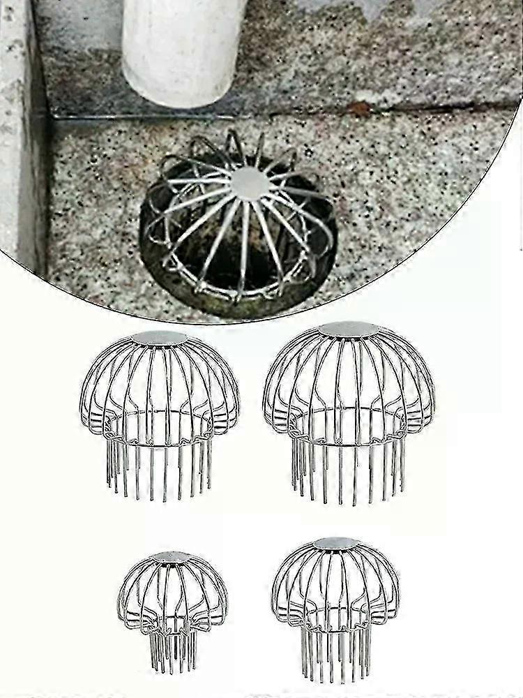 50-160mm Strainer Garden Landscaping Floor Drain Gutter Guard Roof Guttering Cover Leaf Protection Netting Gutter Guard Mesh