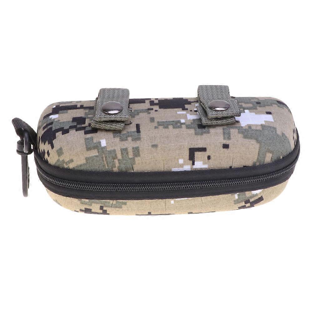 Eyeglass Storage Case Portable Protective Dark Green EVA For Daily Use 1Pack