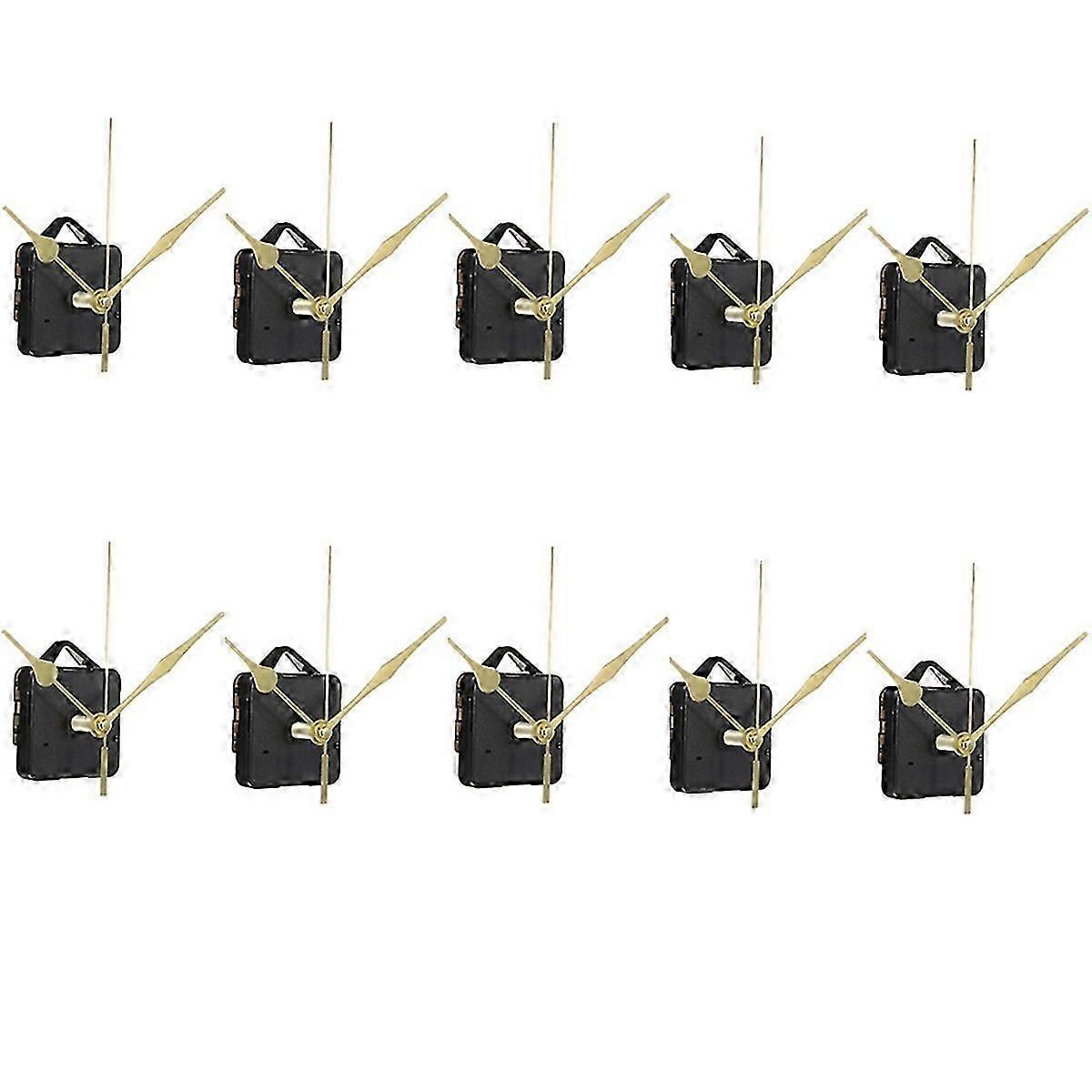 10 Set Quartz Clock Movement Hands Kits Wall Clock
