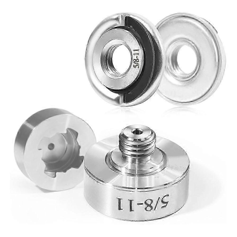 Winkelschleifer-Adapter-Kit mit Wechsel-Winkelschleifermutter, Geeignet für 5/8 Zoll-11 Gewinde XLOCK Winkelschleifer, Umbau