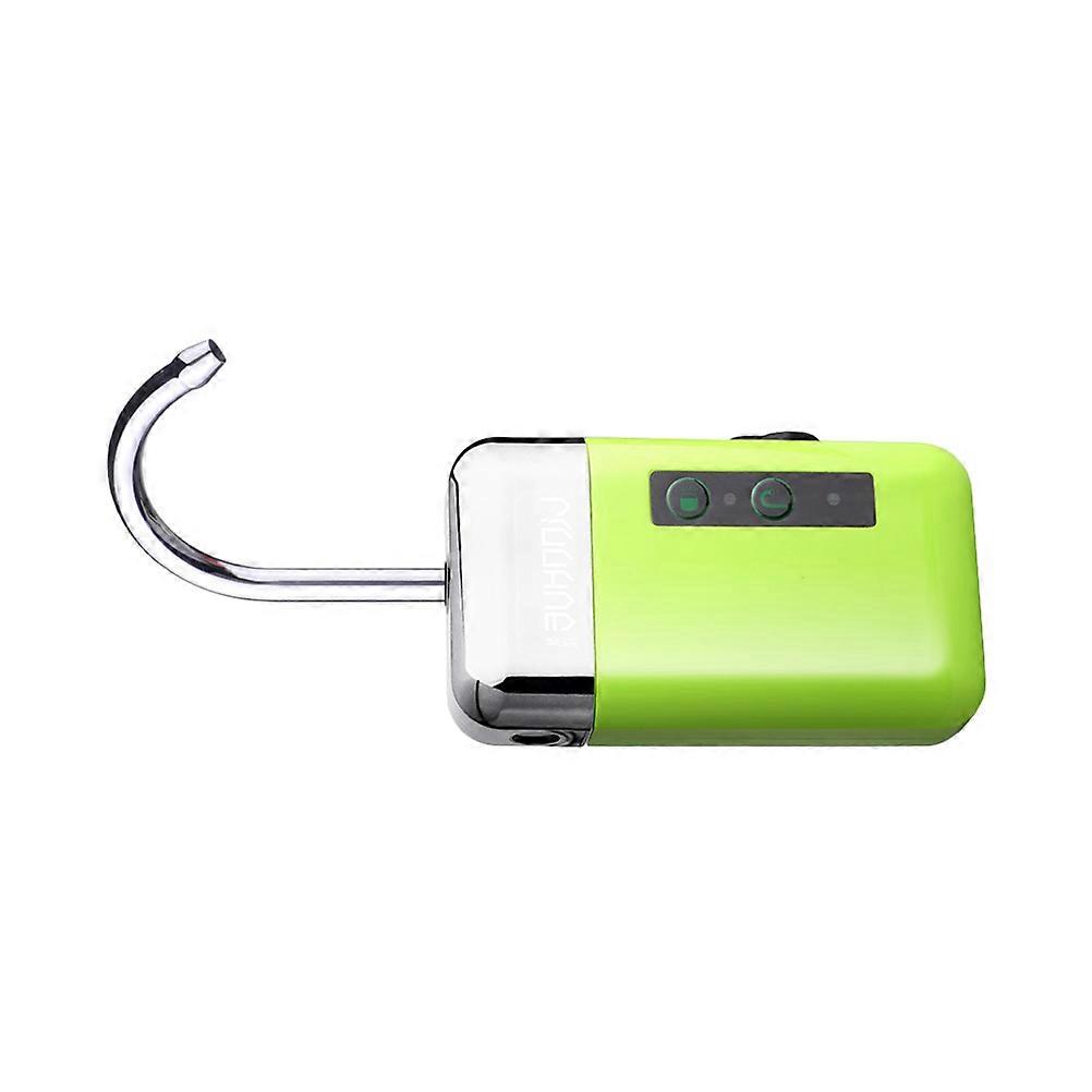 Accessoires d’aquarium Pompe à double usage Oxygénation Échange d’eau 12.5 * 7 * 3cm Vert 6L / min Débit d’air 1Set
