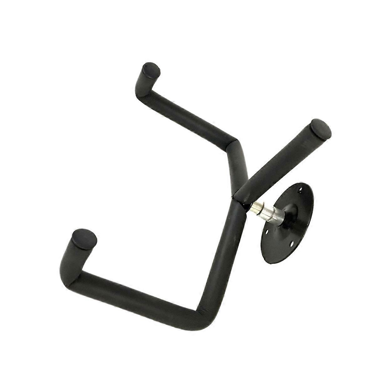 Wall Guitar Hanger Inclined Metal Stand Instrument Display Suitable For Guitars Black 7.9×8.3×3.1In 1Pack
