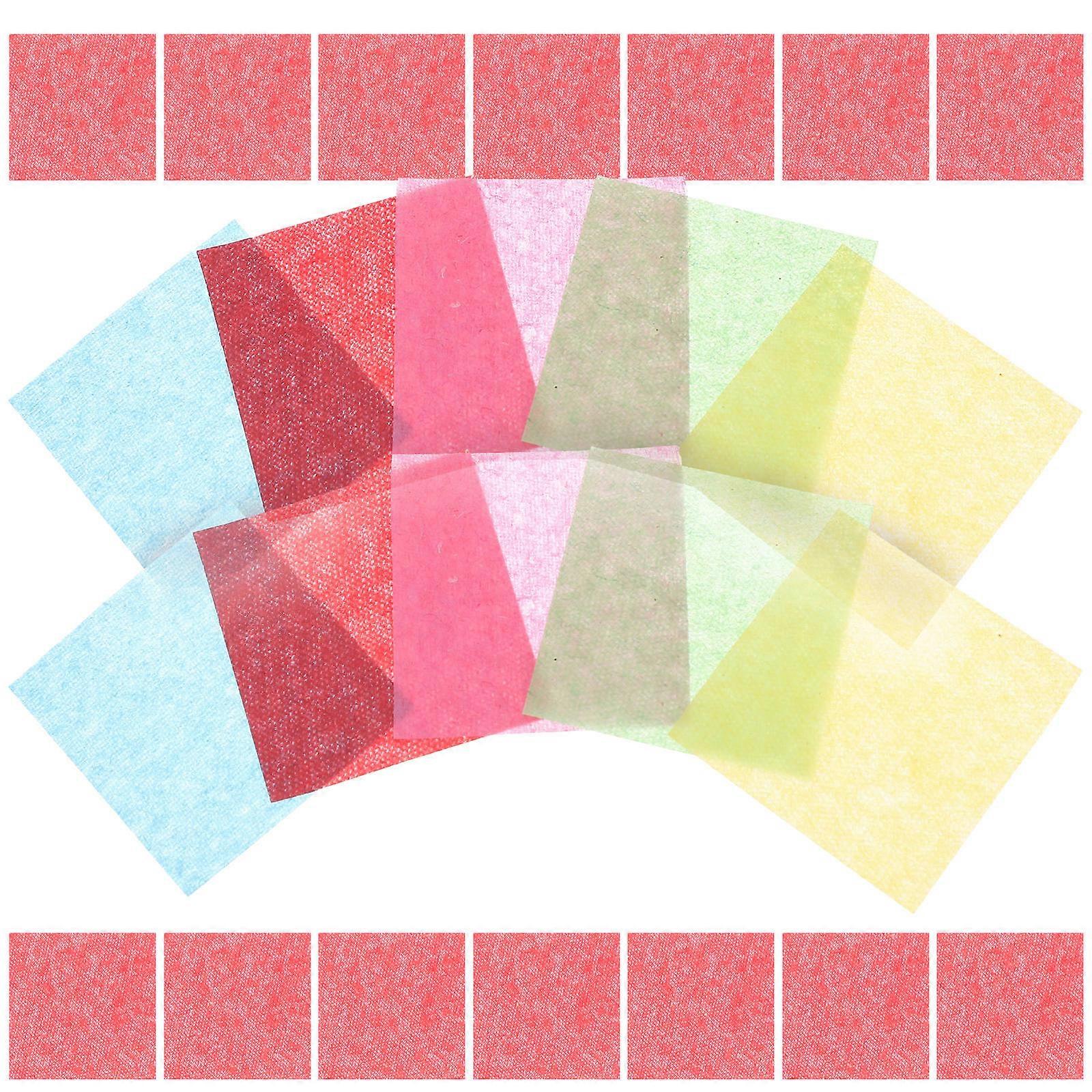 Tissue Paper Squares Confetti for Party Use Lightweight Assorted Color Decorative Supplies