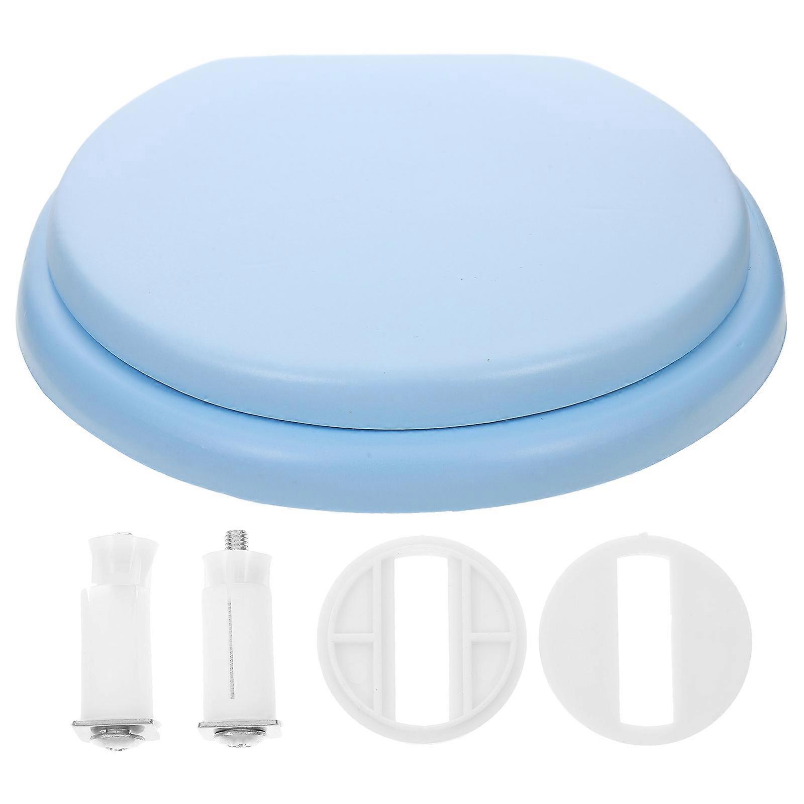 Soft Foam Toilet Seat Cover for Home Use Sky-blue Thickened Design Enhanced Most