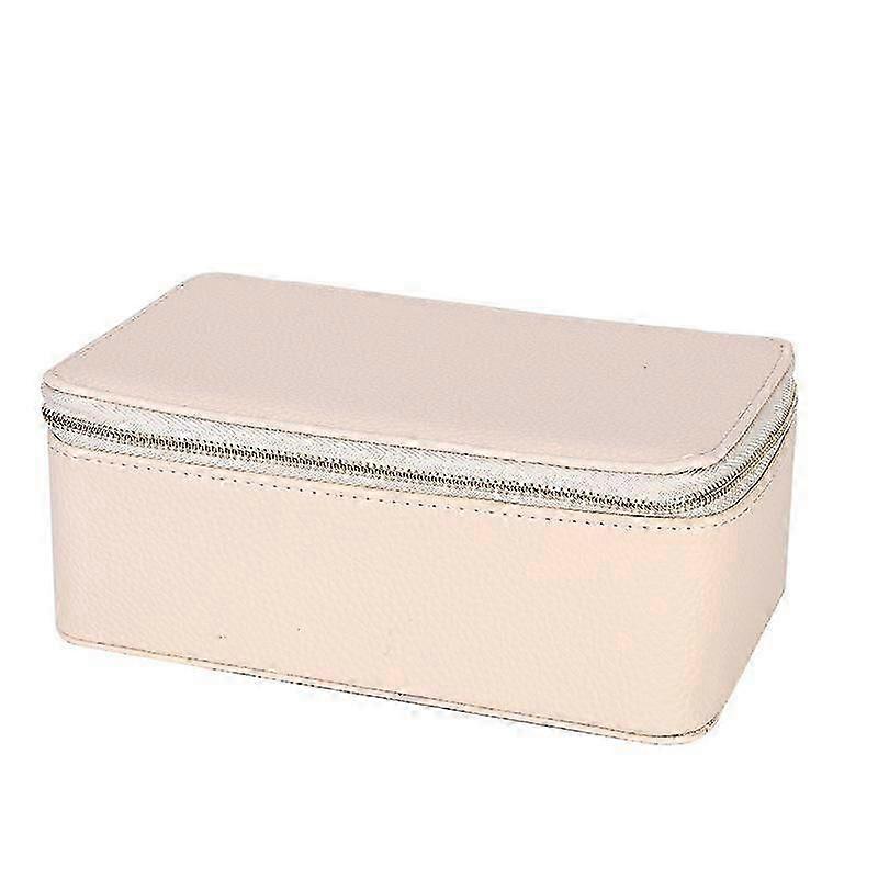 حقيبة مجوهرات متعددة الوظائف للسفر 8 حقائب حامل ملحق جلد PU