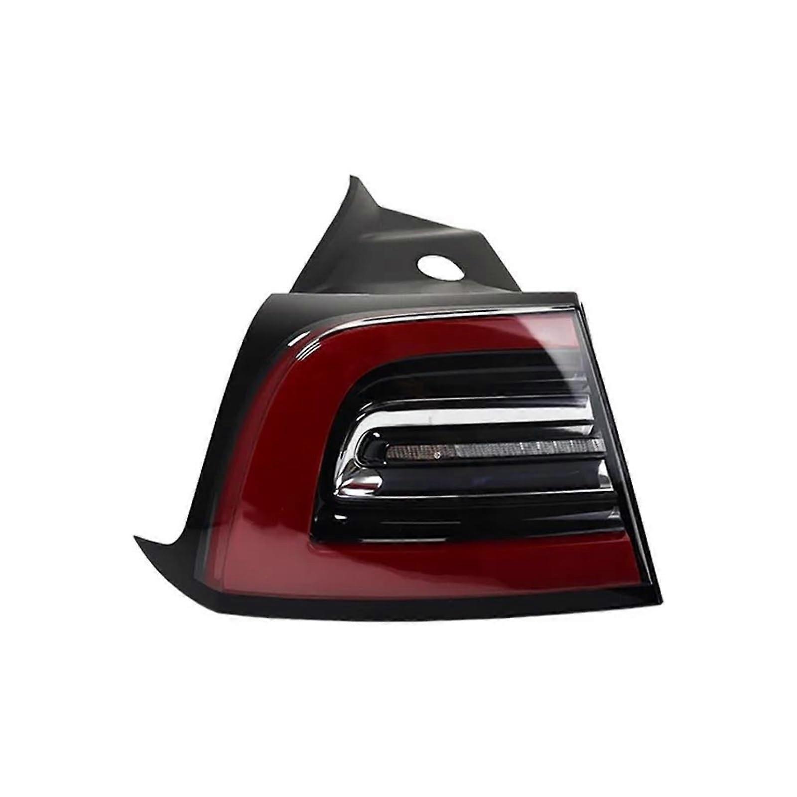 Auto Rear Tail Light for Tesla Model 3 2019, Left Right Rear Light Brake Light Fog Light Turn Signal Reverse Light Assembly (Outer Left)