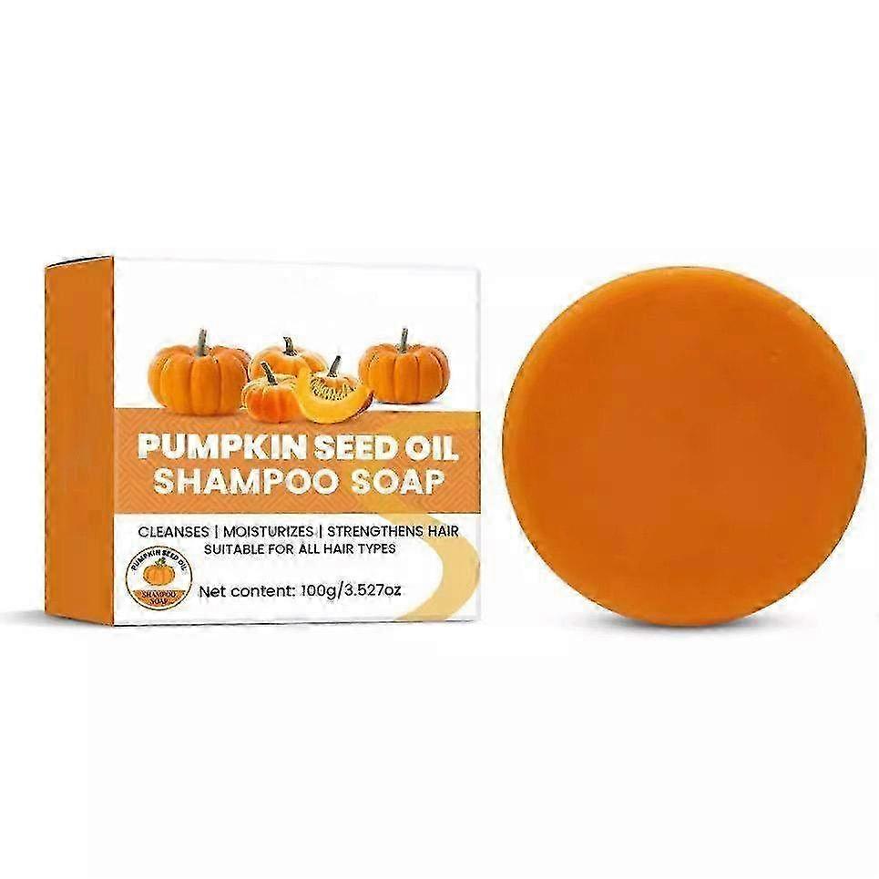 Hair Care Shampoo with Hairy Pumpkin Oil - 100g Clean Formula for Nourishing & Reducing Dryness and Frizz