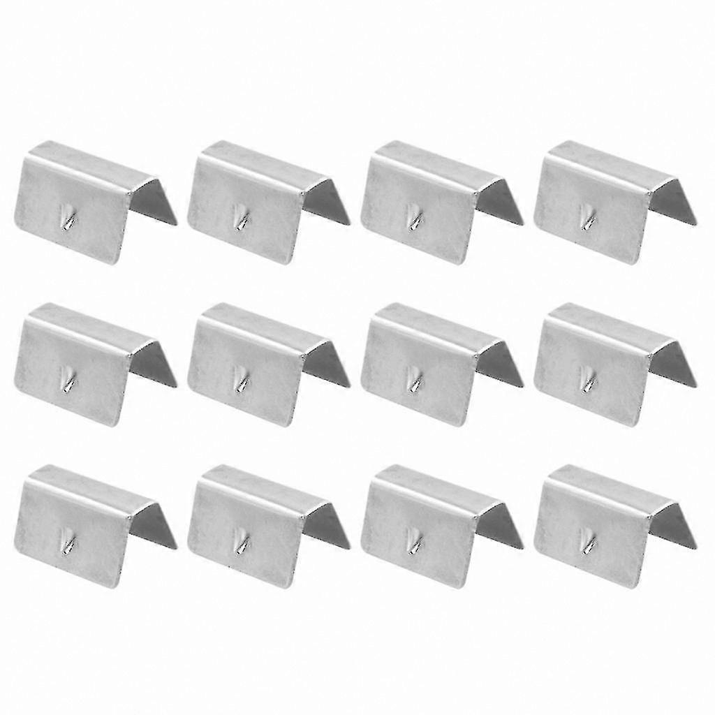 Windshield Rain Deflector Clips - Durable Metal Fixing Retainers for Car Channels (10/20 Pack)