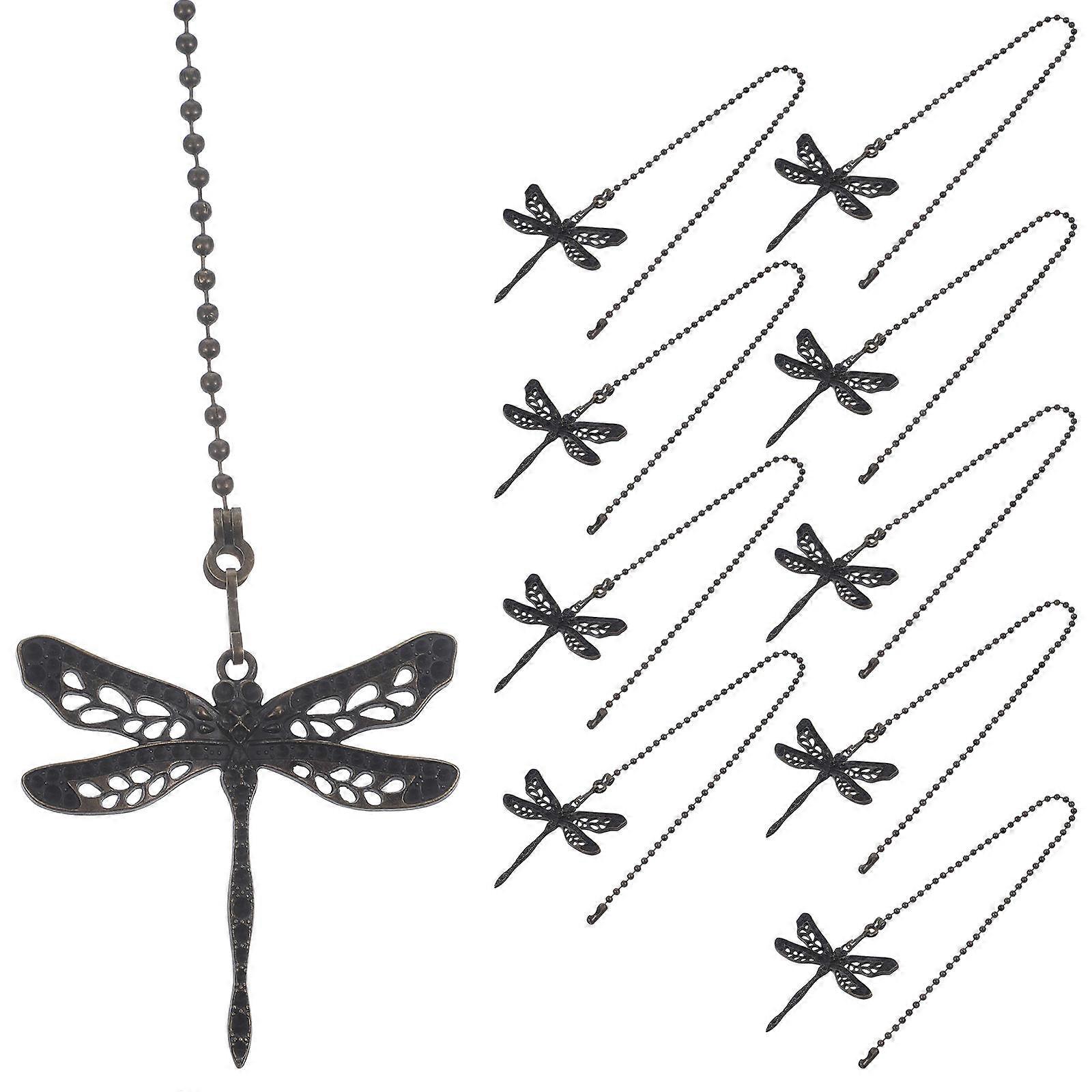 Pull Chain Pendant Extension Ceiling Fan Pull Chain Set Home Decoration 10Pcs
