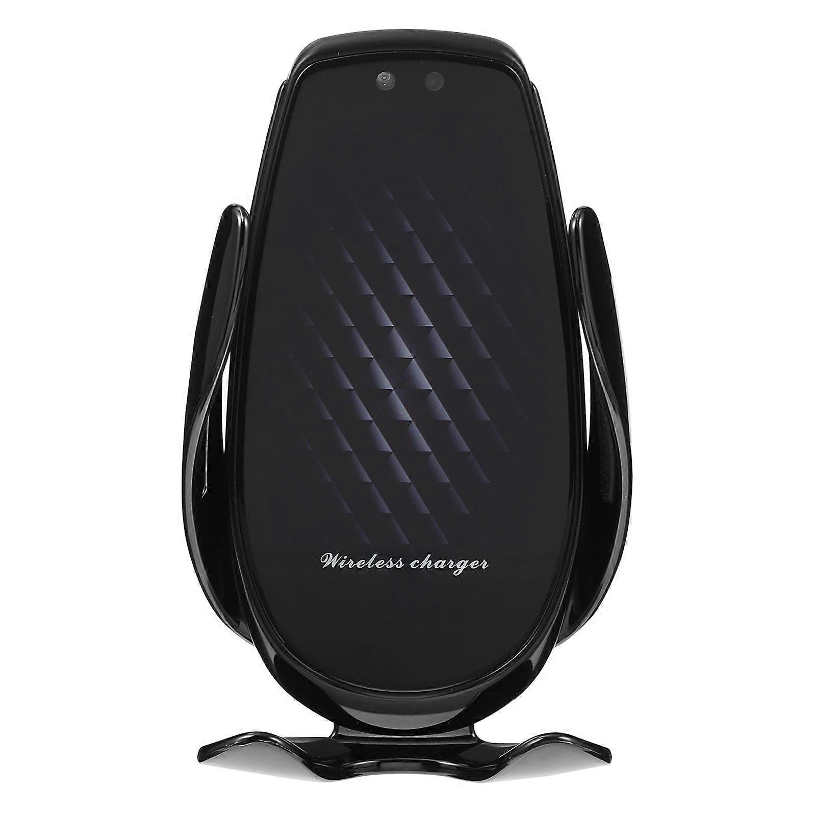 Vehicle Mount Car Phone Holder In Black Color Ideal For Driving Purpose With Stable Installation Function 1 Set