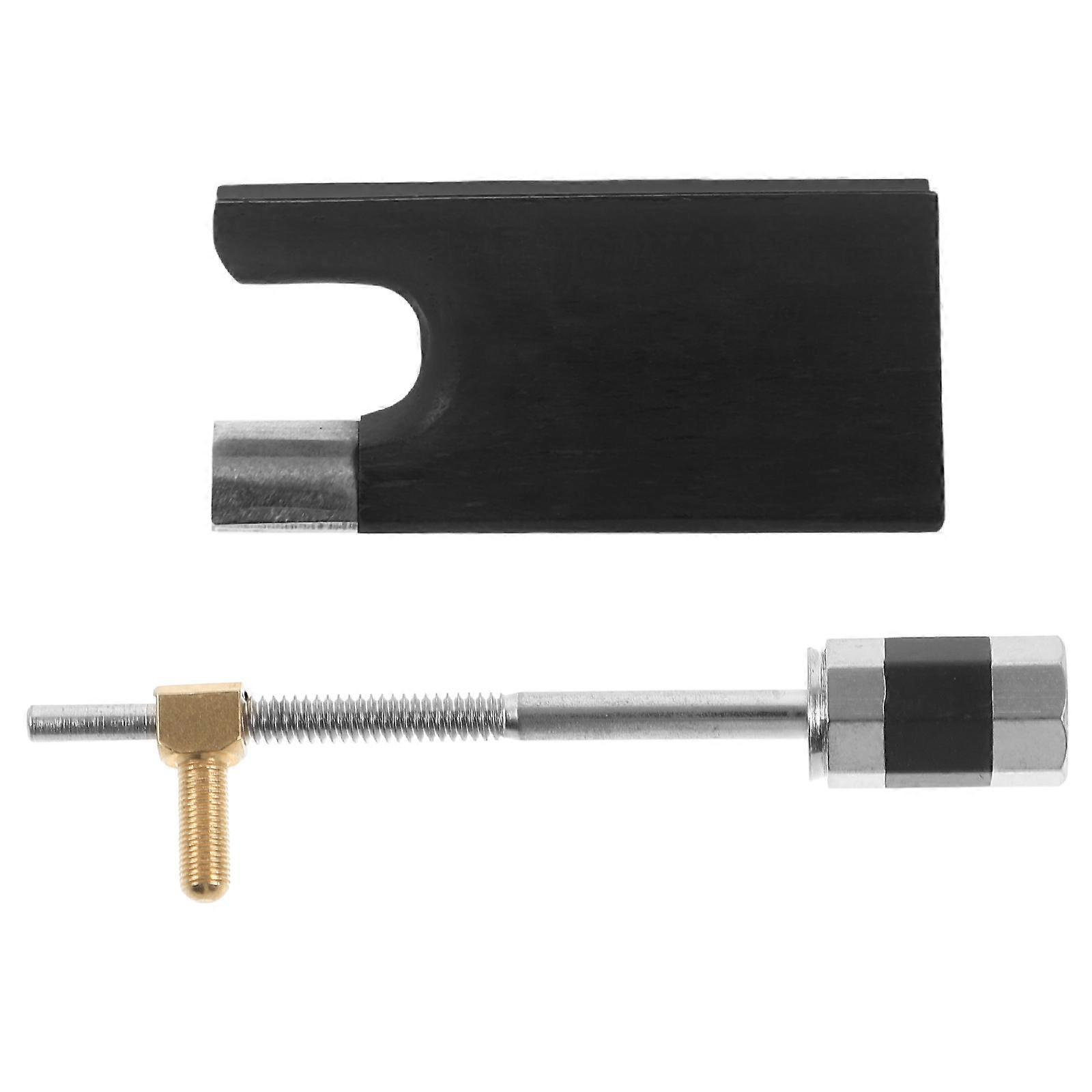 Violin Bow Frog with Screws   High Elasticity & Balanced Tone   Essential Accessory for Advanced Players   Home & Classroom Use