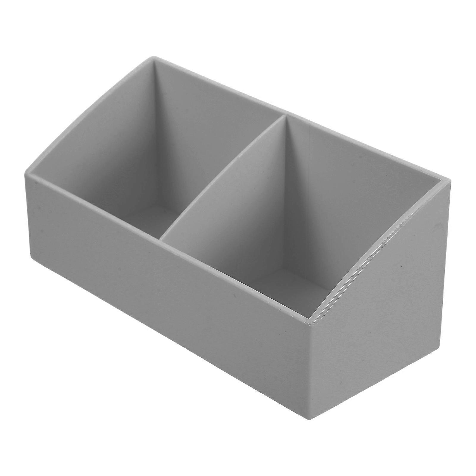 Countertop Tea Organizer Grey Material ABS Tea Box for Storage