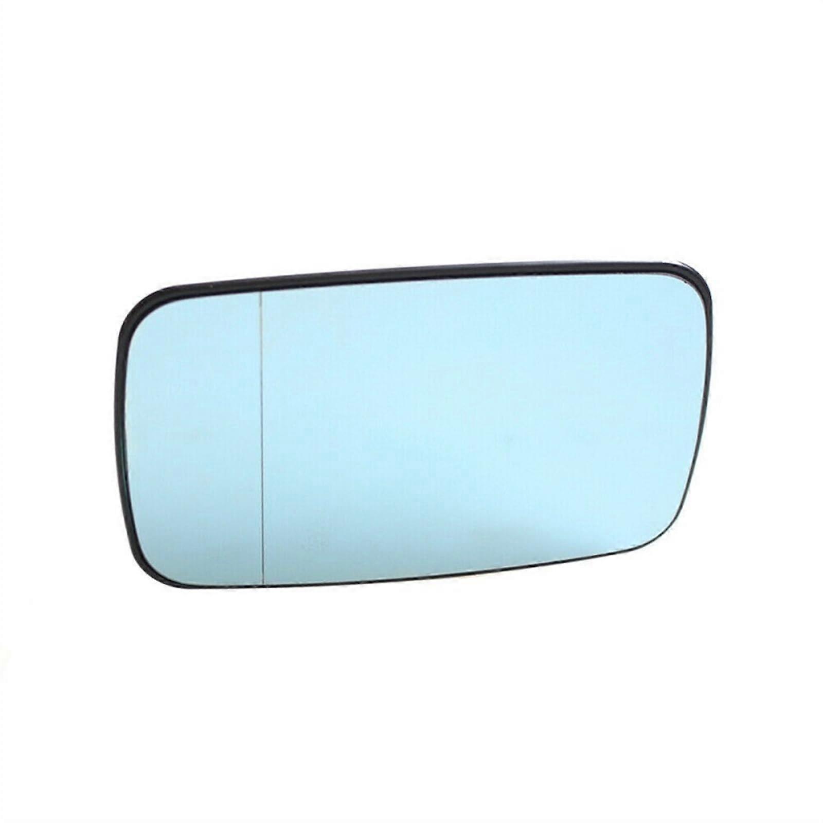 Replacement Mirror for E46, Heated Rear View Mirror Glass (Blue  Right)