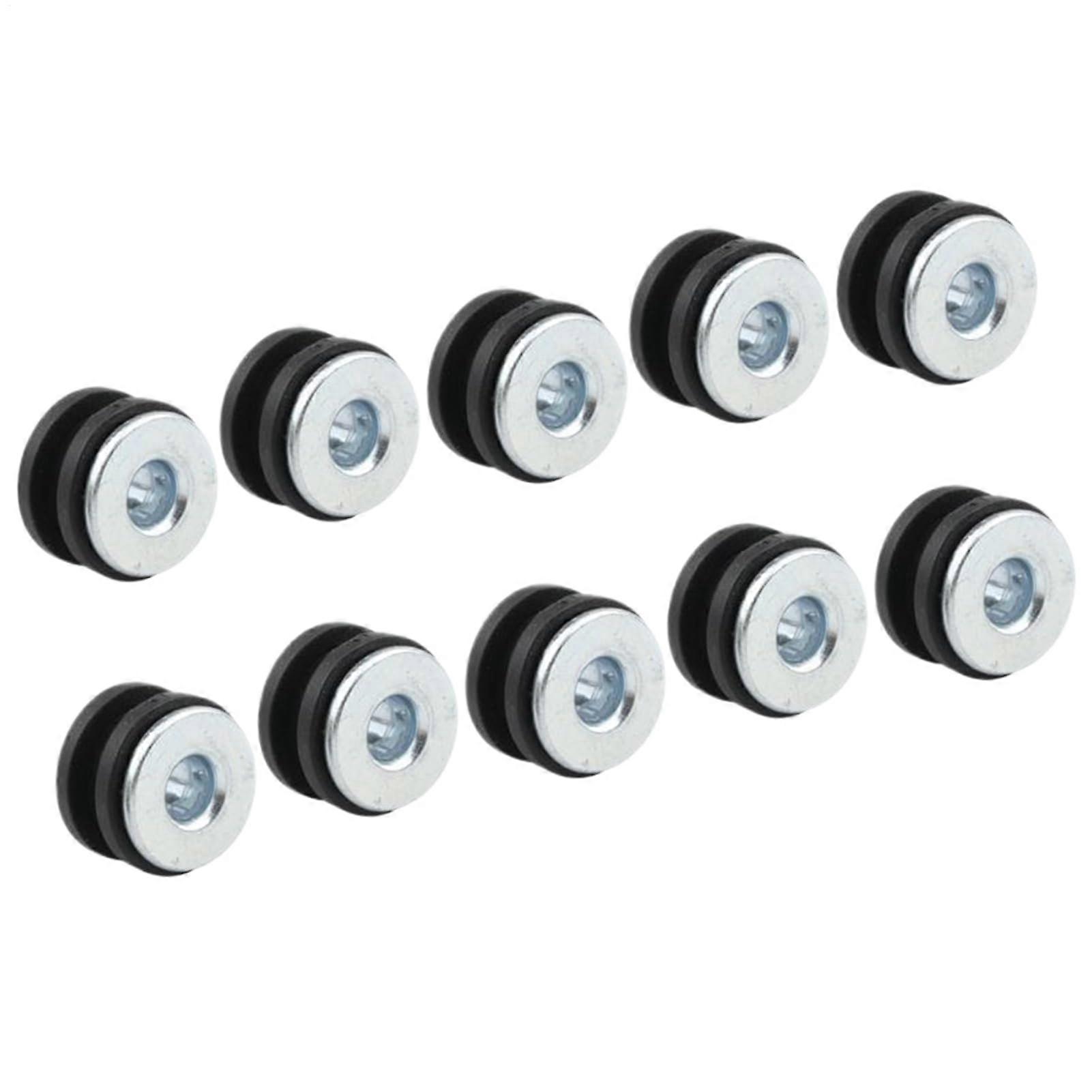 Motorcycle Gasket Set - Splash Guard Gasket Discs, Cushions & Washers - Universal Vibration-Damping Tool For Windshields