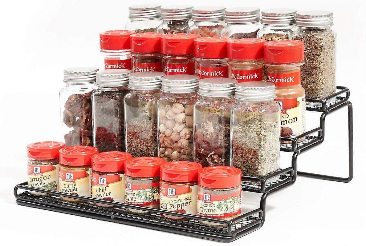 Spice Rack Organizer Step Shelf Countertop Spice Storage Holder