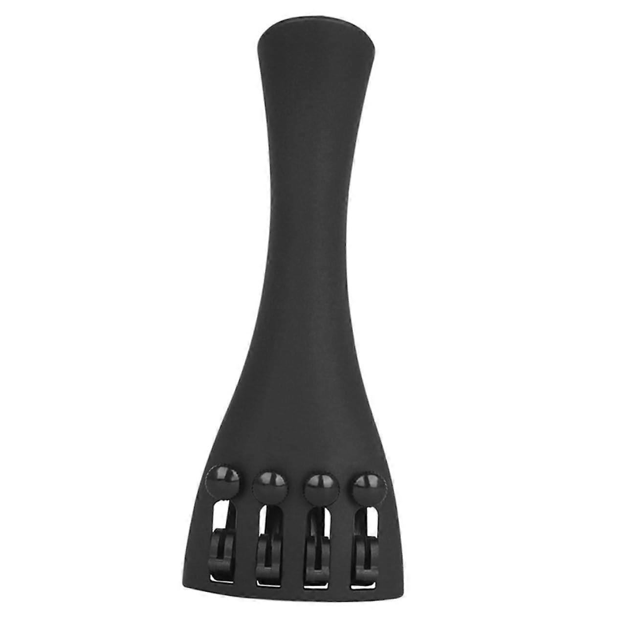 4-String Violin Tailpiece Carbon Fiber With Fine Tuners Replacement Part For Violin Sustain