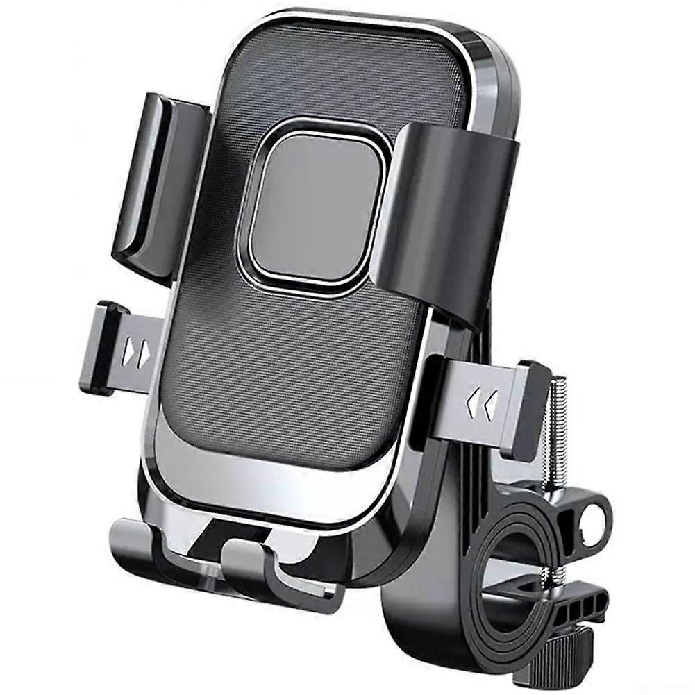 E-bike Phone Holder With Shock Absorbing Mount, One-Button Lock Design, Easy Access And Safe Use, Model A