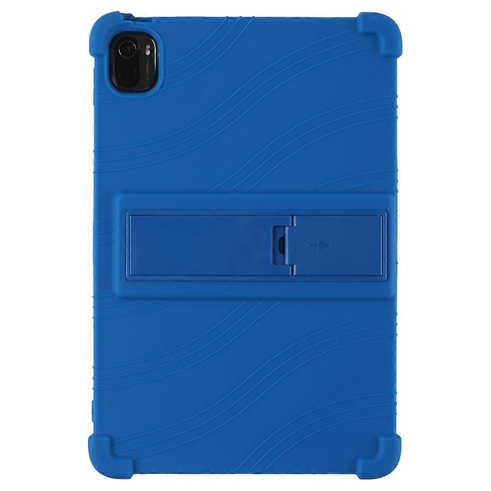 For Xiaomi Pad 5 Pro 11-inch Tablet Case Soft Silicone Cover with Folding Kickstand