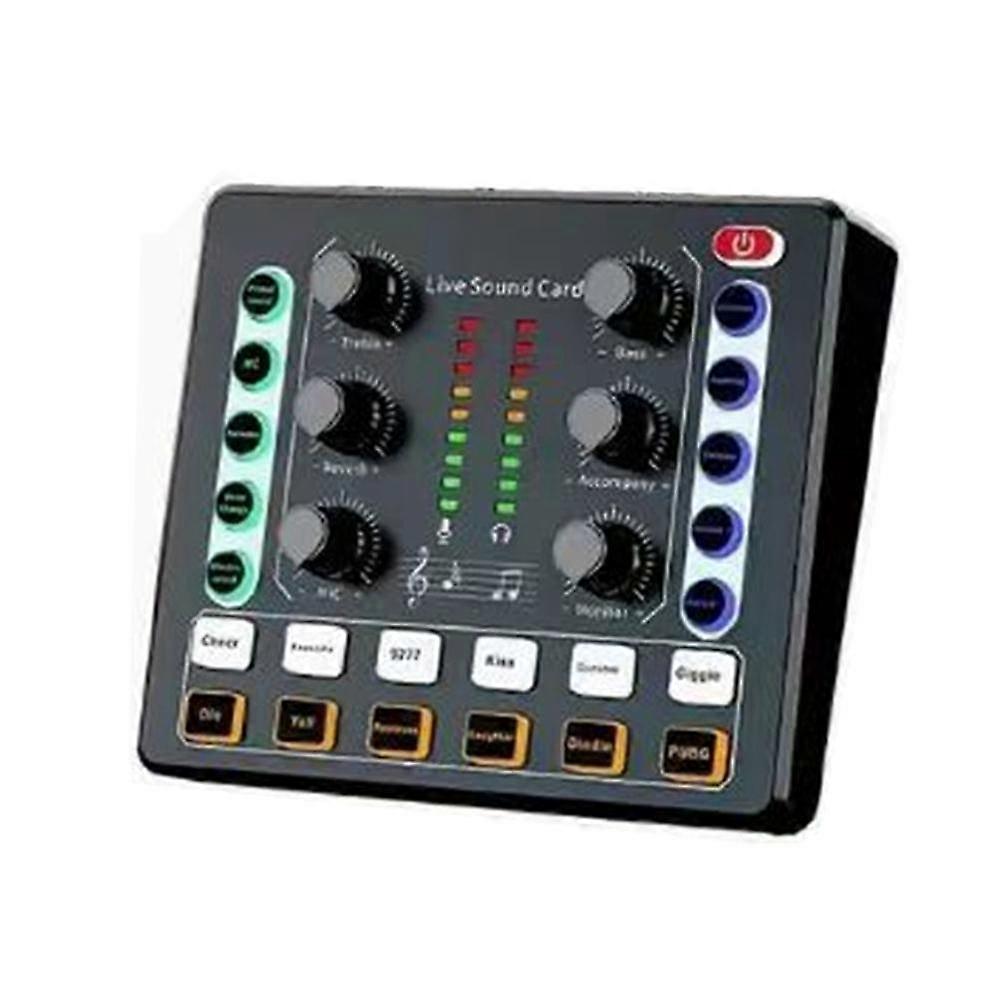 Recording Studio Package with Voice Changer,Live Sound Card - I8P3 Y