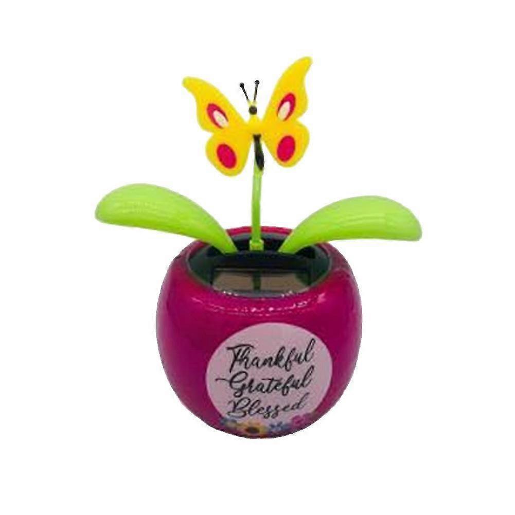 Solar Dancing Toy Flower Assorted Solar Powered Dancing Flower Bob INV