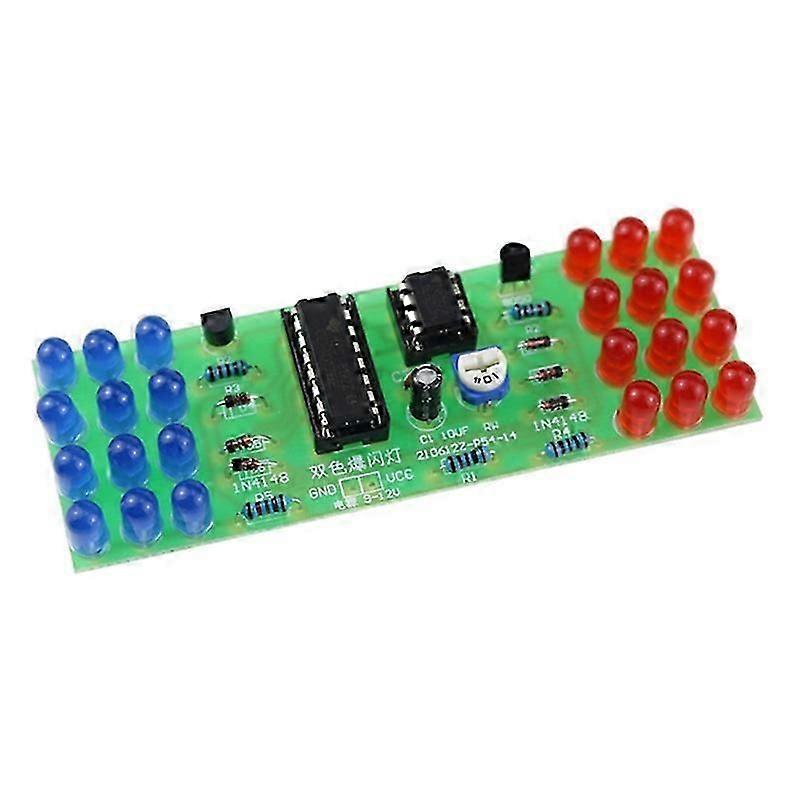 Flashing Lights Board Kit Strobe Practice Learning DIY Kits Electronic Suite